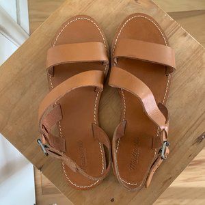Madewell Leather Slingback Sightseer Sandal Size 9.5